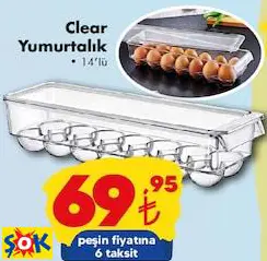 CLEAR YUMURTALIK • 14’LÜ CLEAR YUMURTALIK • 14’LÜ